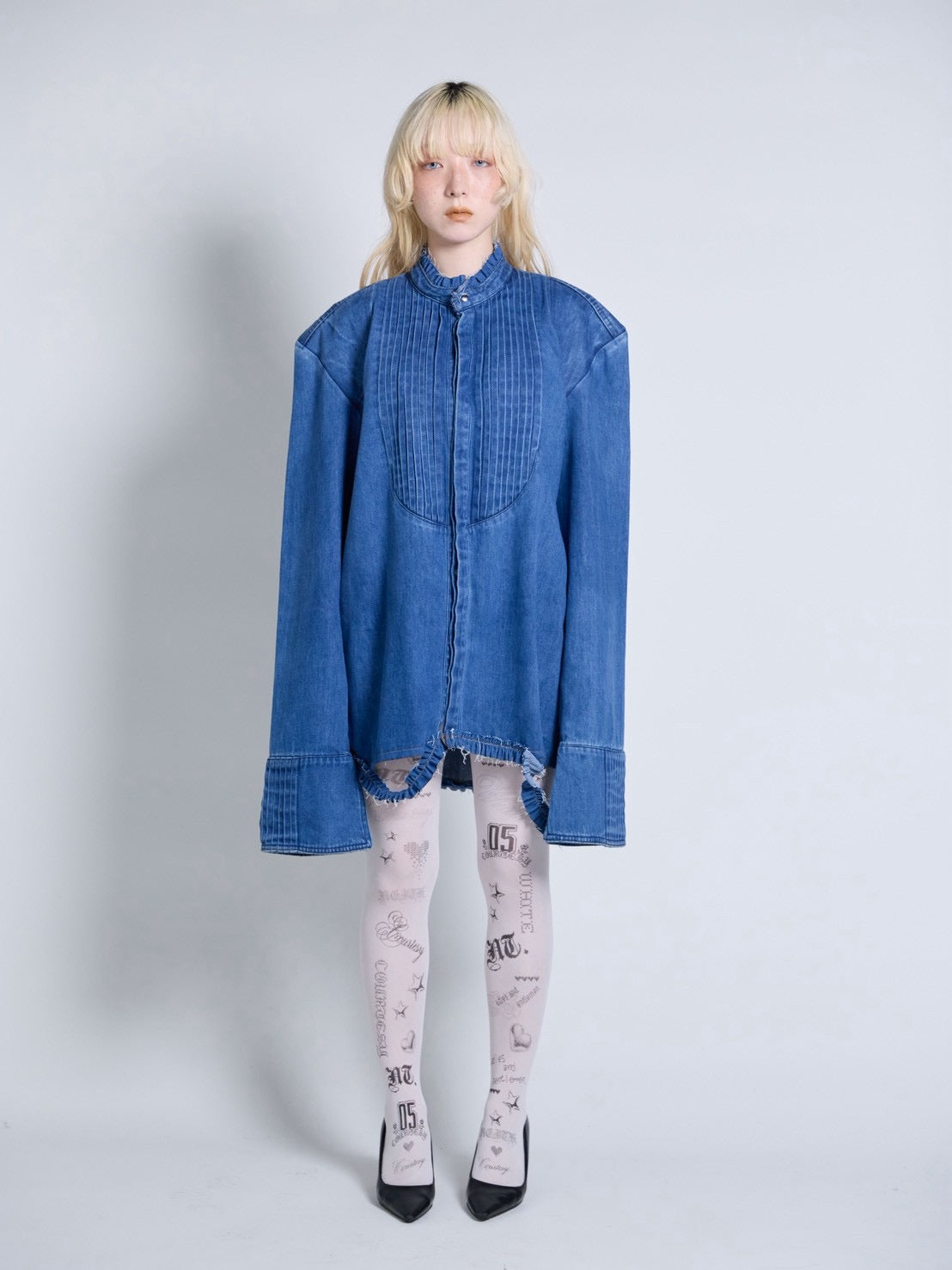 【9月下旬】Denim Shirt(Blue)