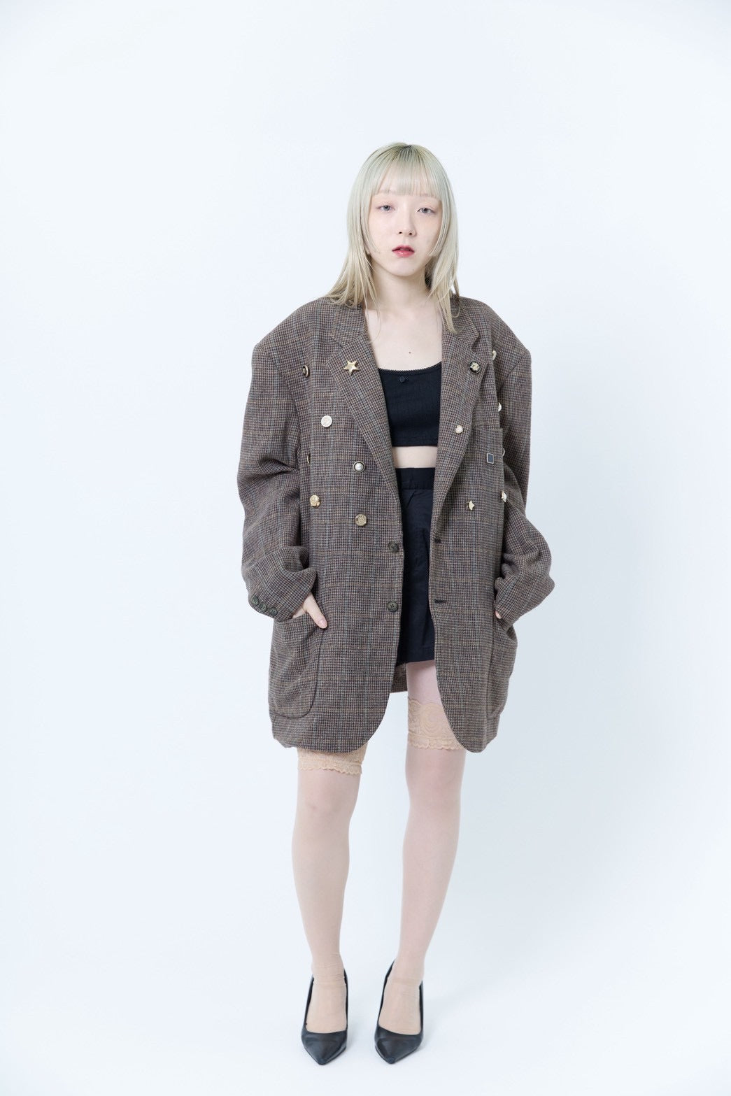 Upcycled Decorative Jacket【I】