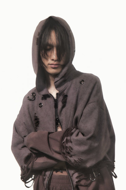 【10月初旬】Carabiner Hoodie(Brown)