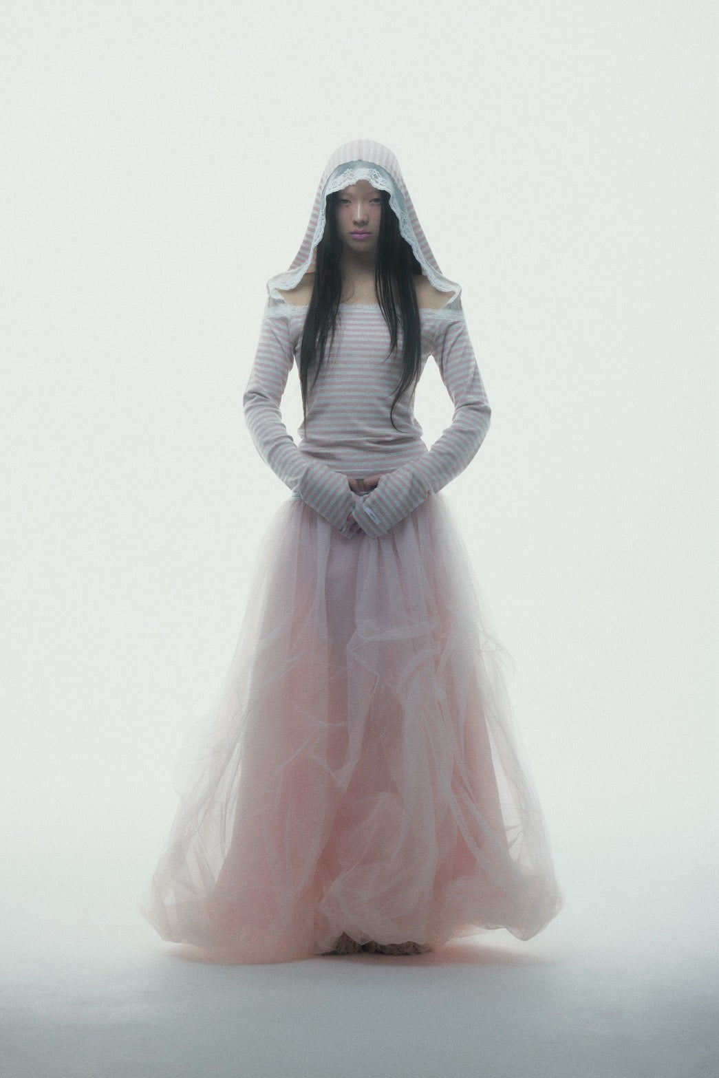Veil Border Tops (Pink)