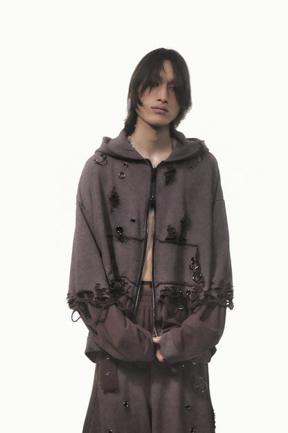 【10月初旬】Carabiner Hoodie(Brown)