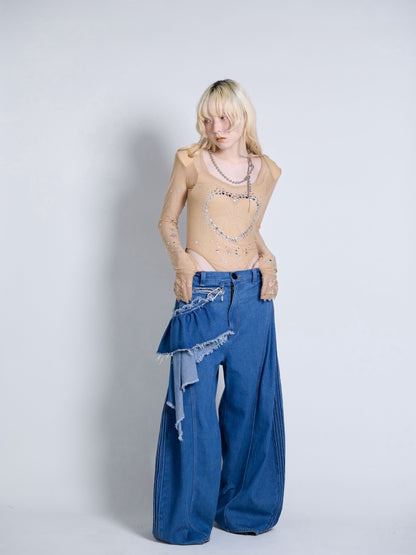 【9月下旬】Denim Trousers(Blue)＜店頭予約＞