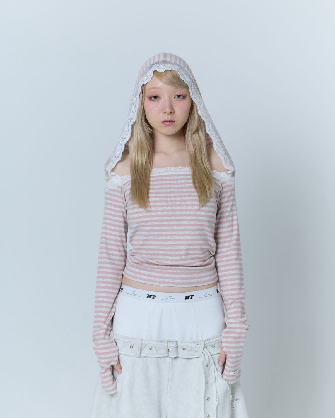 Veil Border Tops (Pink)