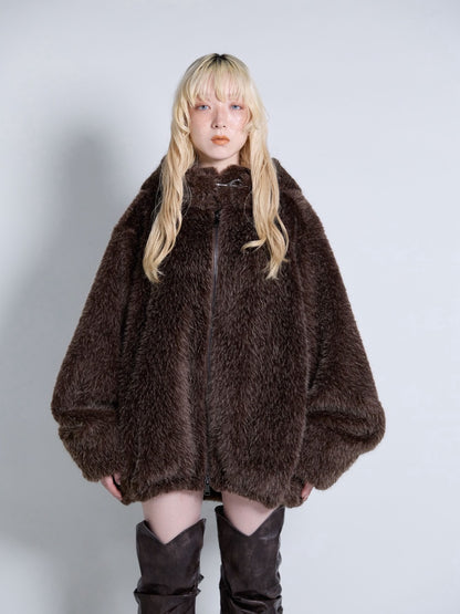 【9月下旬】Neco Blouson(Brown)