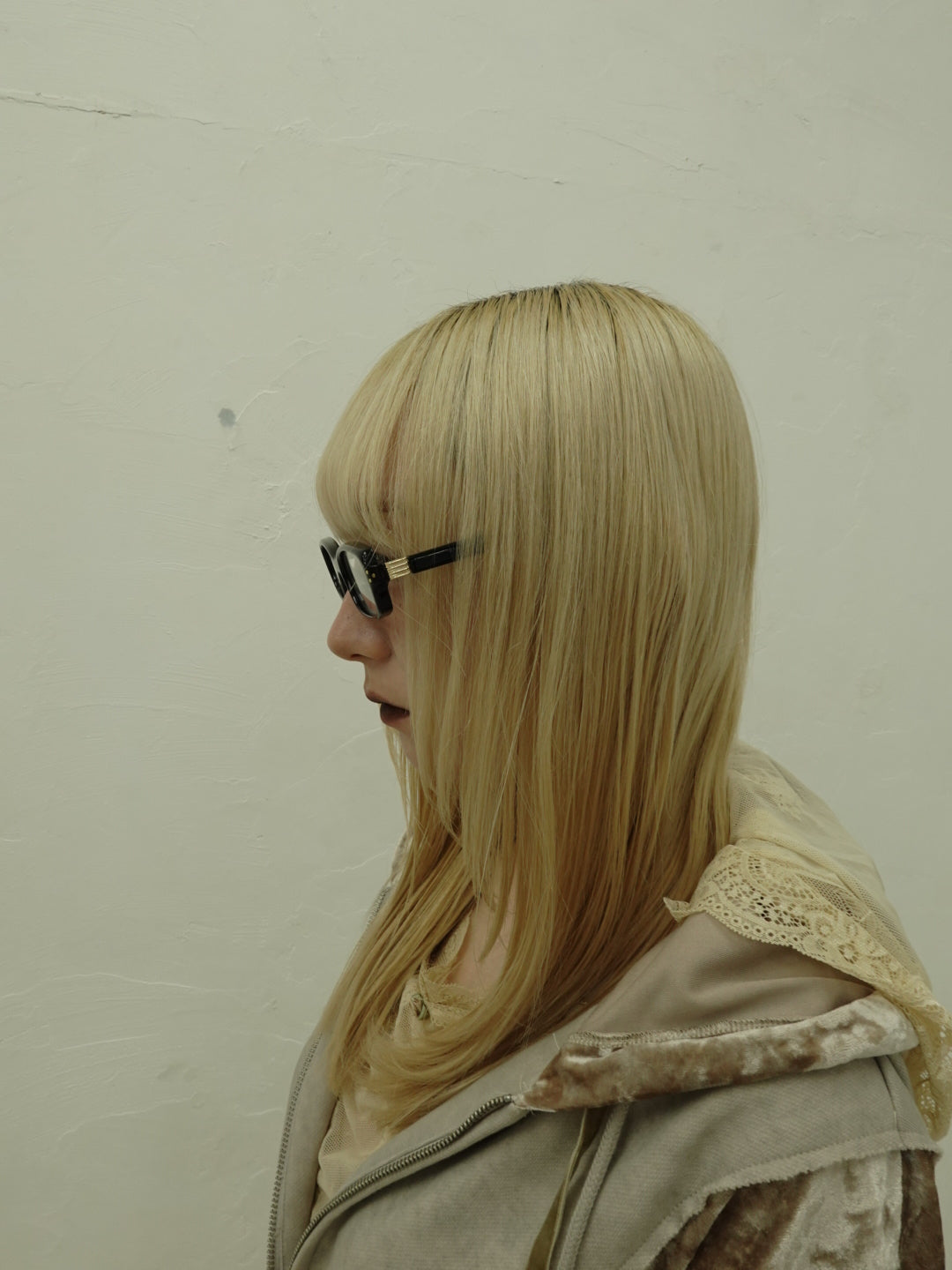 Thick Square Frame Glasses