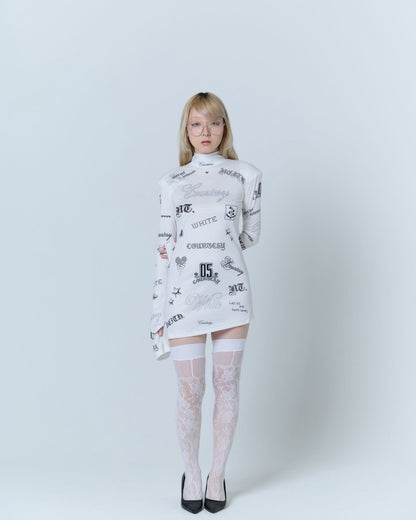Courtesy Tattoo 2nd Skin (White)