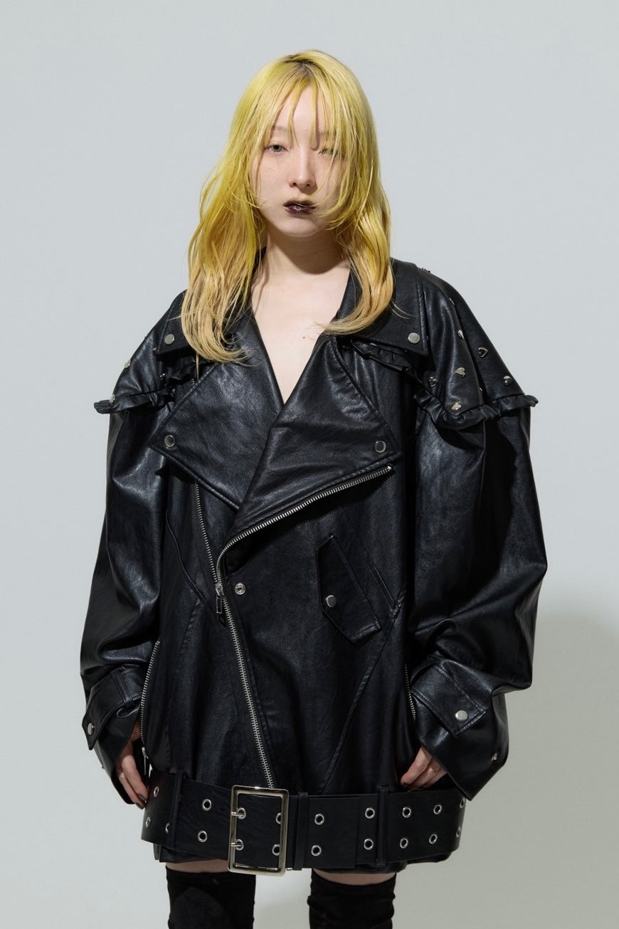 Meteor Riders Hood Jacket(Black)