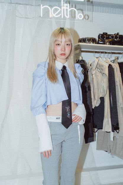 Cleric Flare Shirt (Blue)