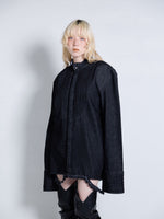 【9月下旬】Denim Shirt(Black)