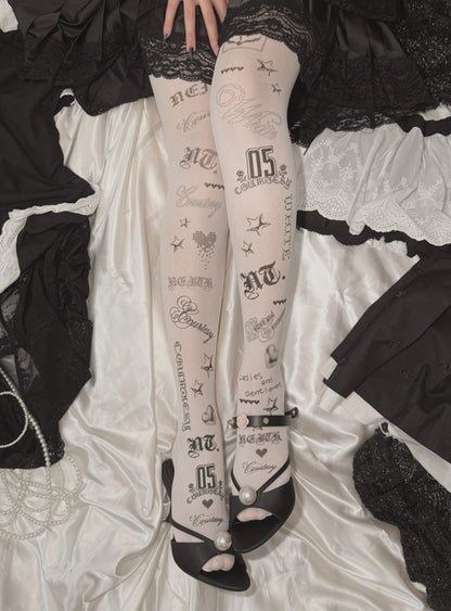 Courtesy Fragment Logo Tights