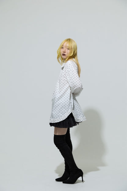 Suede Socks Boots(Black)
