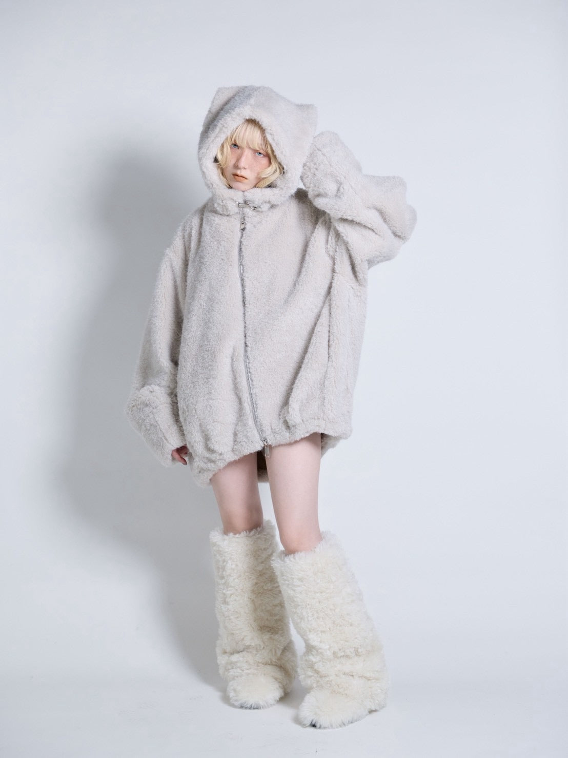 【9月下旬】Neco Blouson (Ivory)