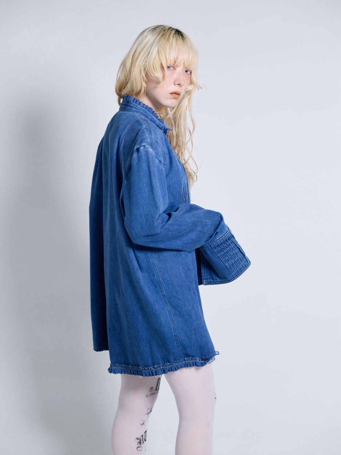 【9月下旬】Denim Shirt(Blue)