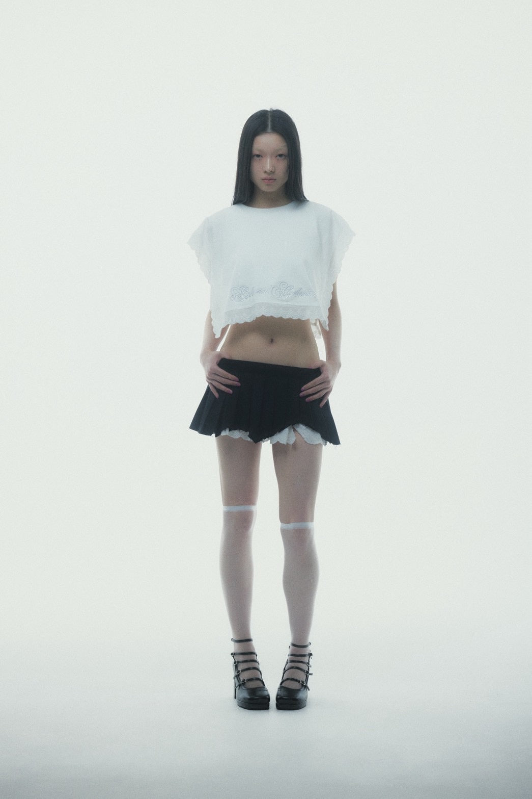 Handkerchief 2D Top (White)