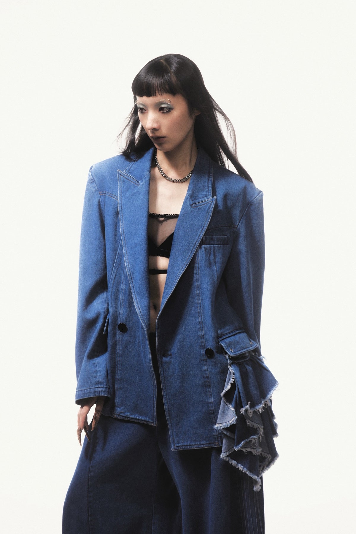 【9月下旬】Denim Tailored  Jacket(Blue)＜店頭予約＞