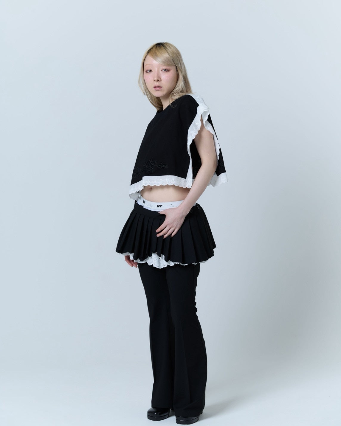 Handkerchief 2D Top (Black)