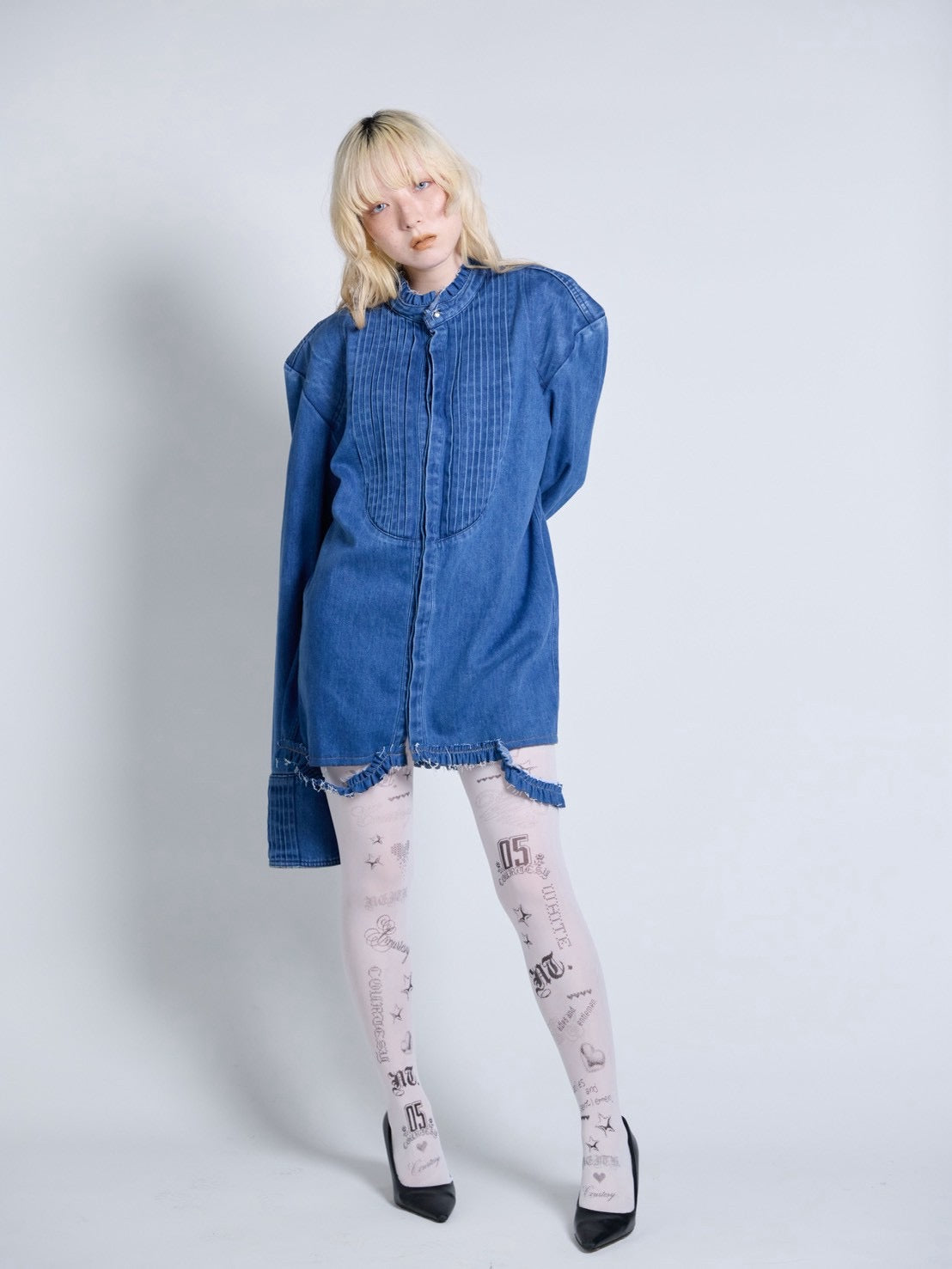 【9月下旬】Denim Shirt(Blue)