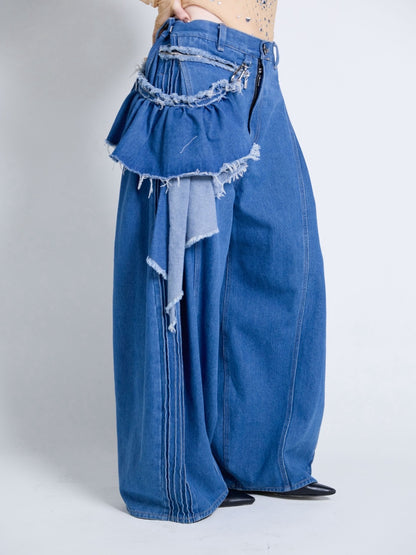 【9月下旬】Denim Trousers(Blue)＜店頭予約＞