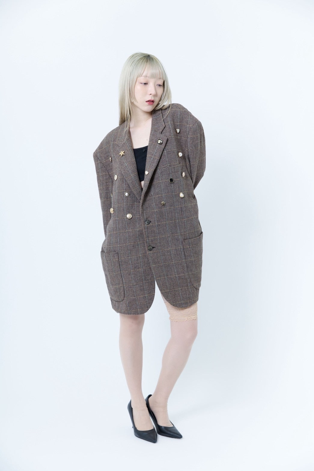 Upcycled Decorative Jacket【I】