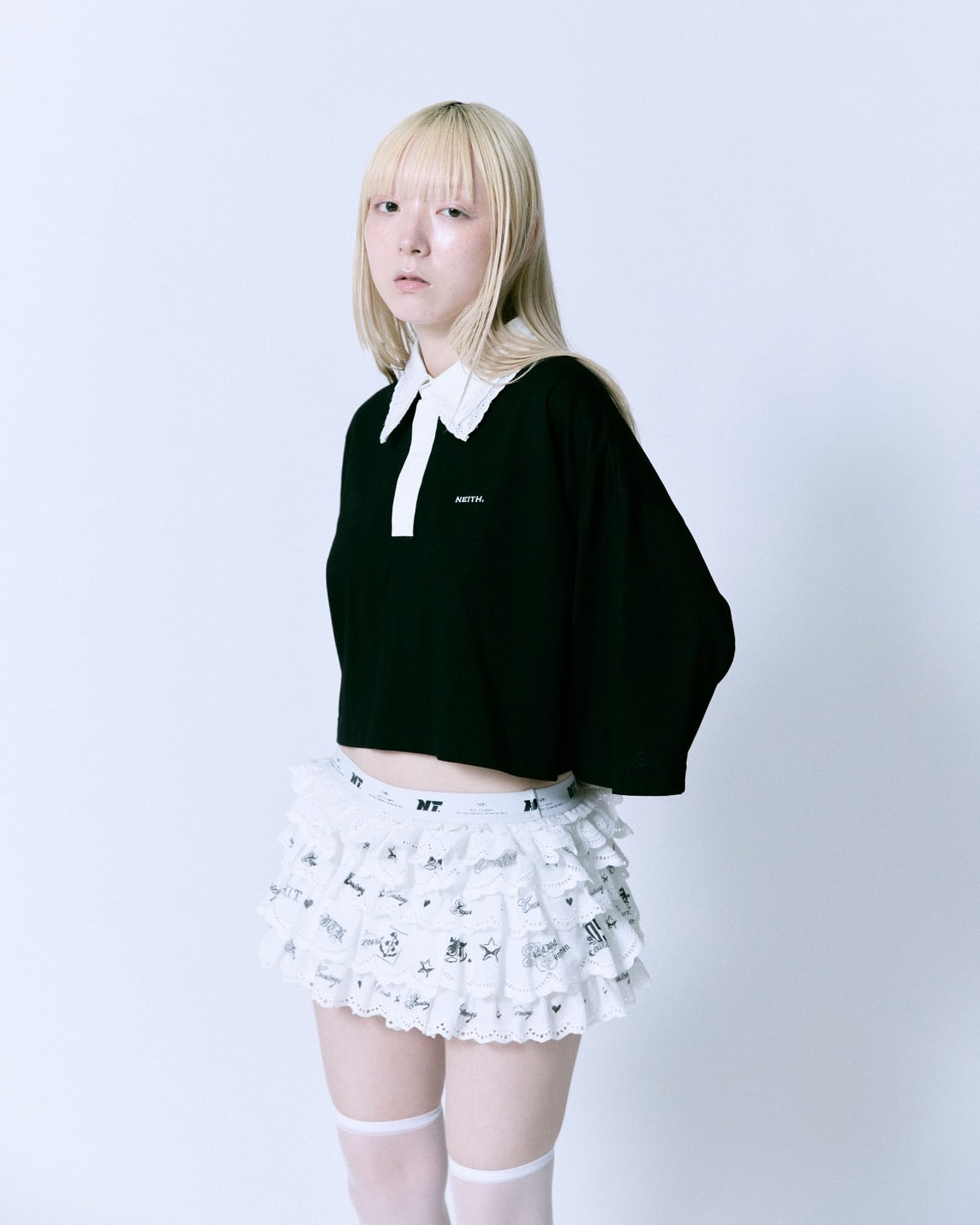 Courtesy Fragment Logo Tops