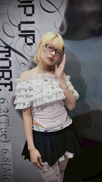 Courtesy Fragment Logo Tops