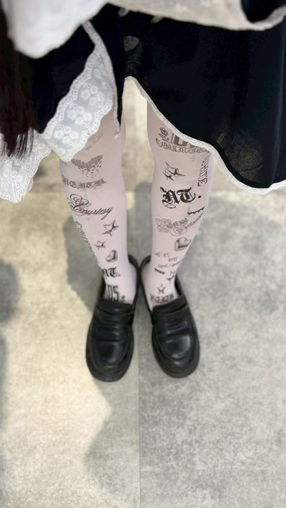 Courtesy Fragment Logo Tights