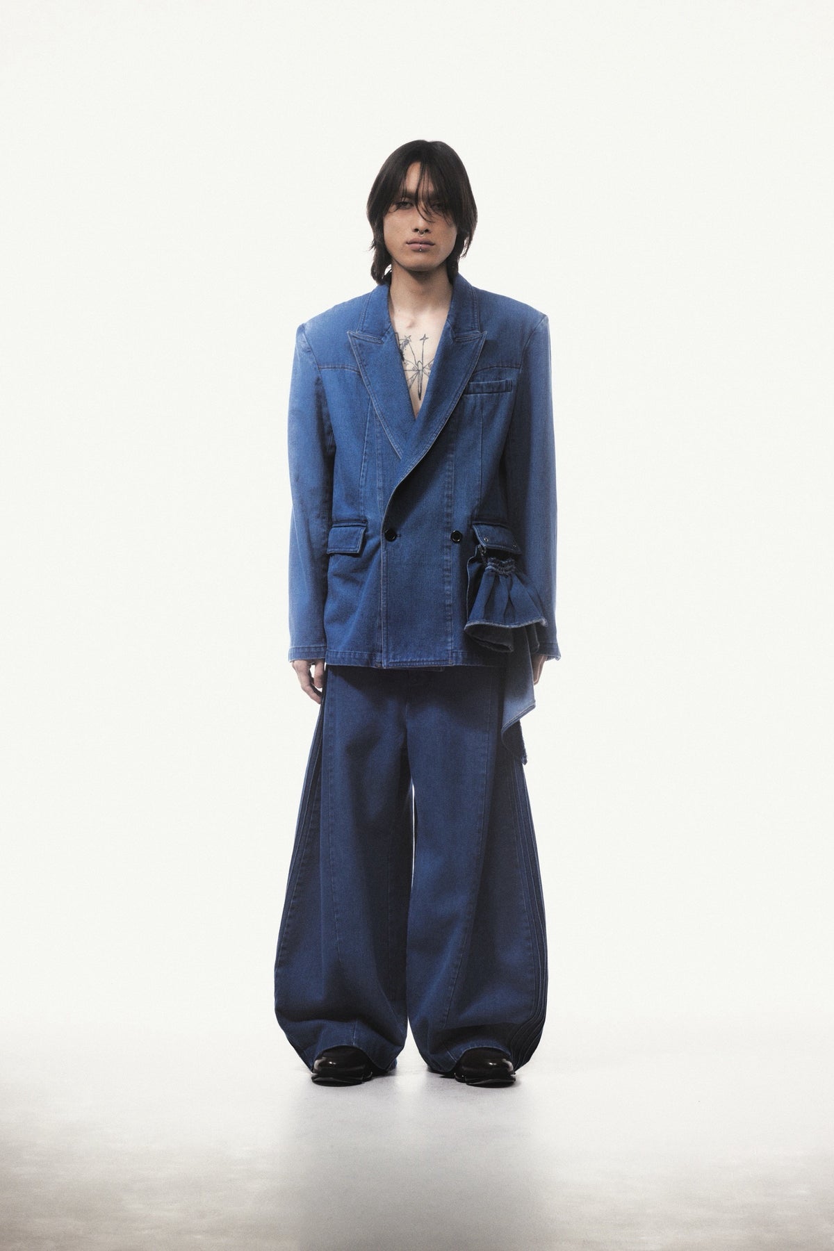 【9月下旬】Denim Trousers(Blue)＜店頭予約＞
