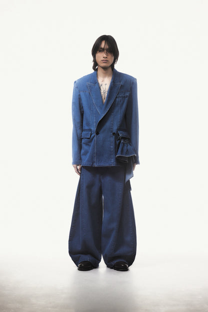 【9月下旬】Denim Trousers(Blue)＜店頭予約＞