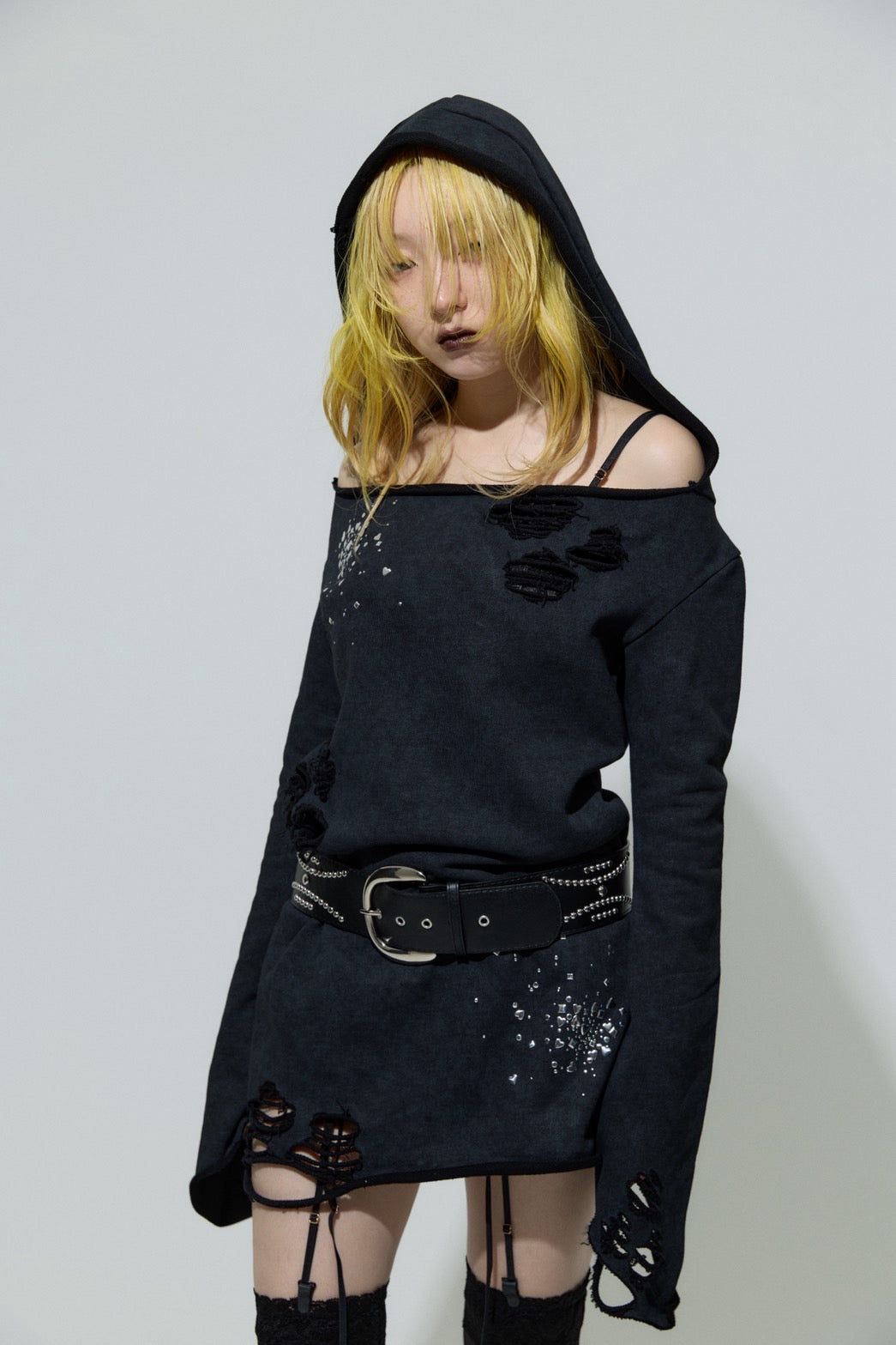 Camisole Garter(Black)