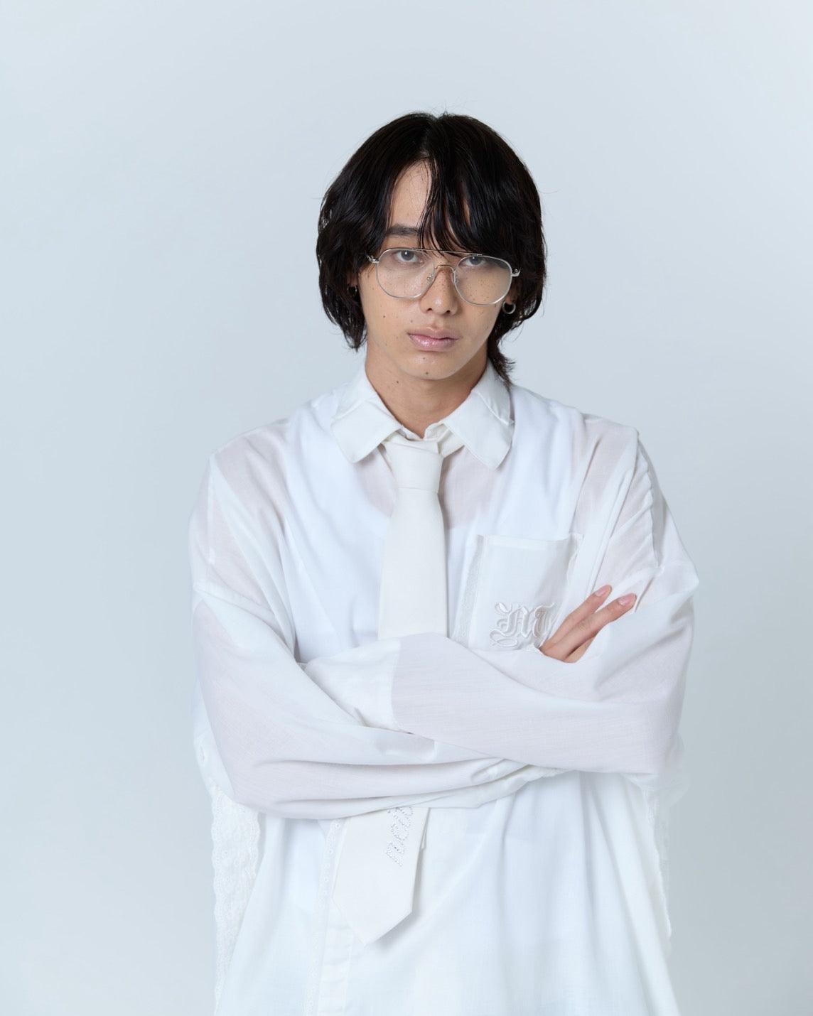 【4月中旬】Double Bridge Frame(Silver)