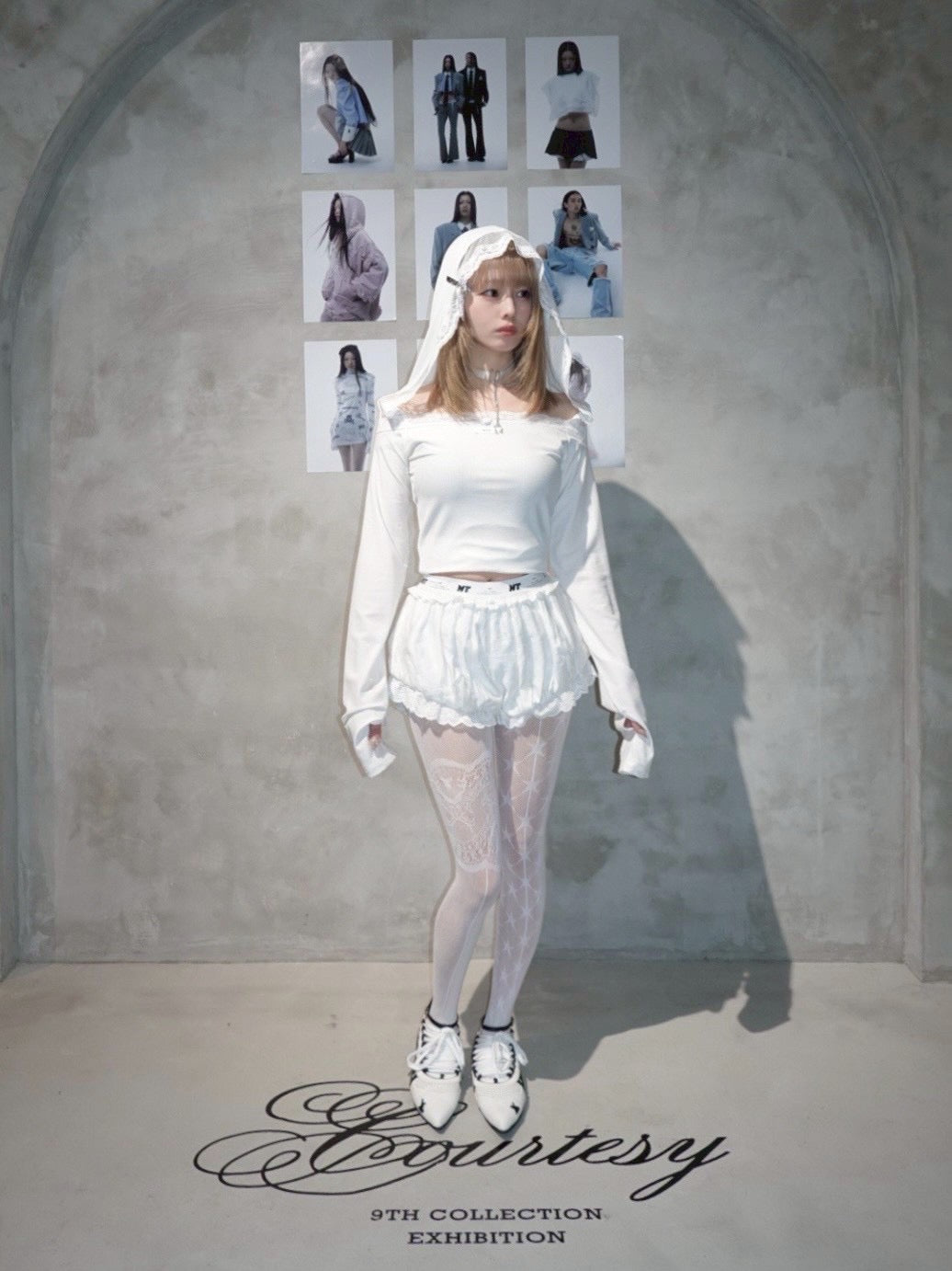 Last3】Veil Off-shoulder Top (White) – neith.onlinestore