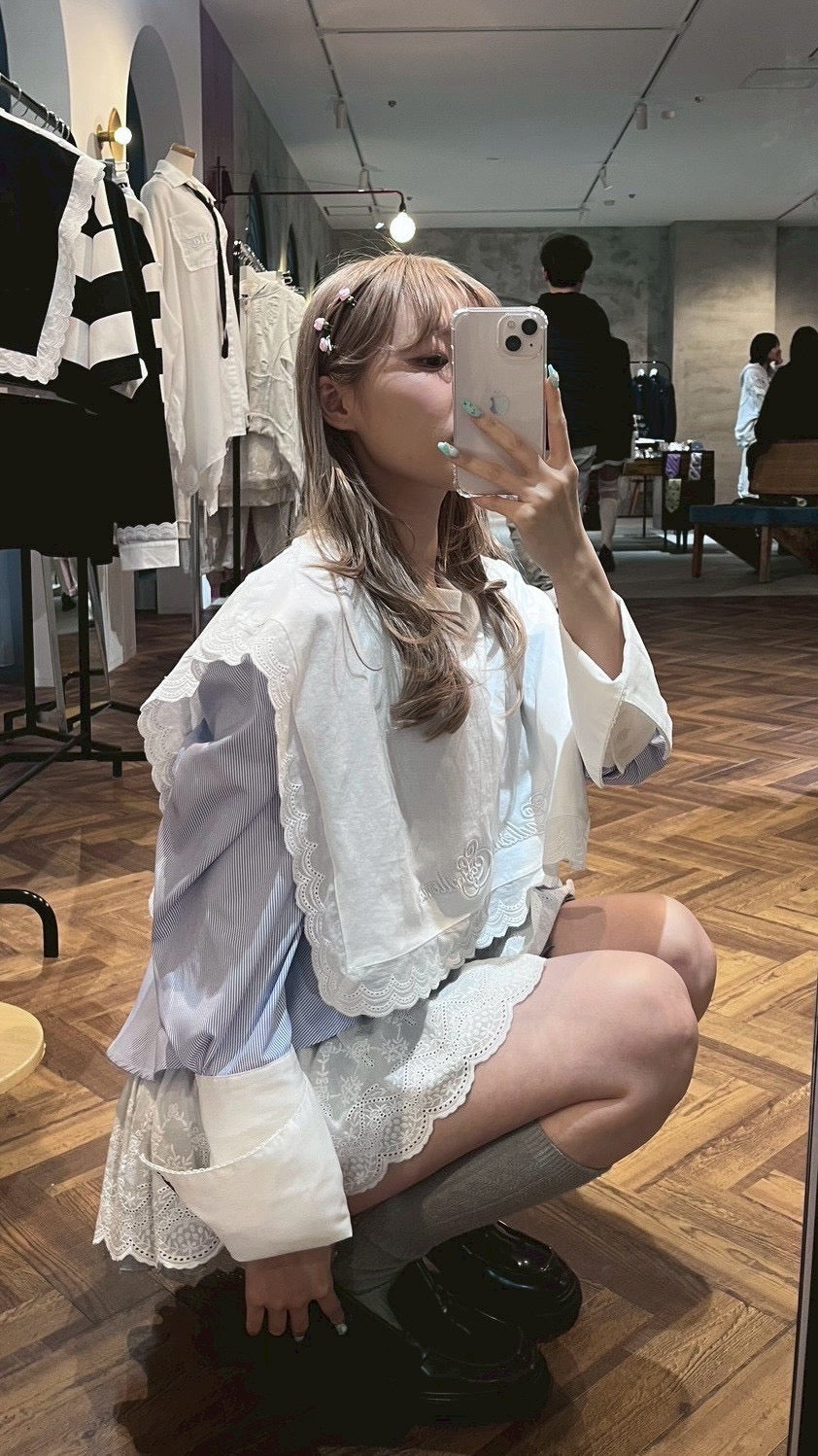 Handkerchief 2D Top (White)