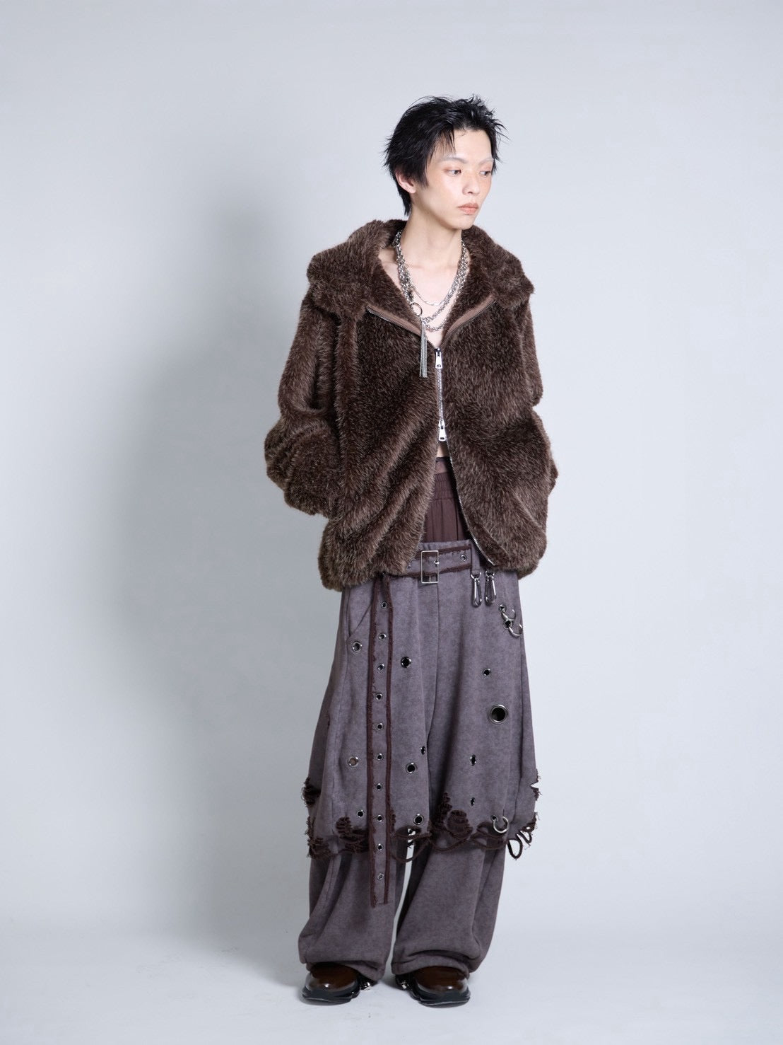 【9月下旬】Neco Blouson(Brown)
