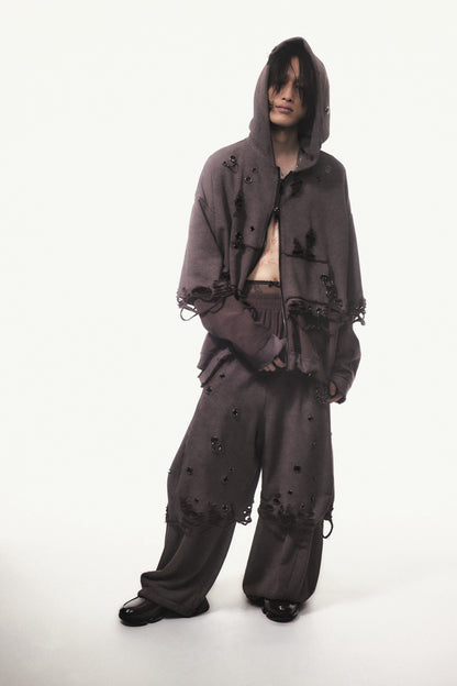 【9月下旬】Carabiner Sweat Pants(Brown) ＜店頭予約＞