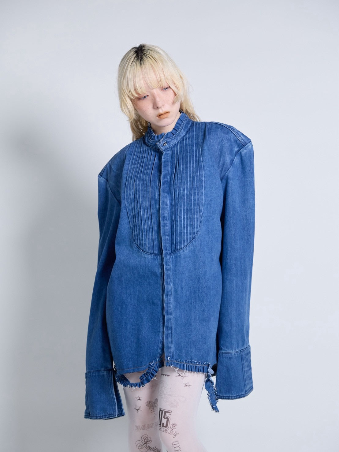 【9月下旬】Denim Shirt(Blue)