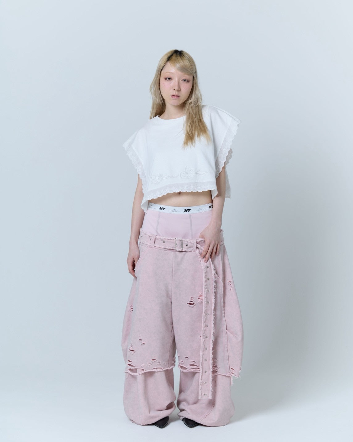 Handkerchief 2D Top (White)