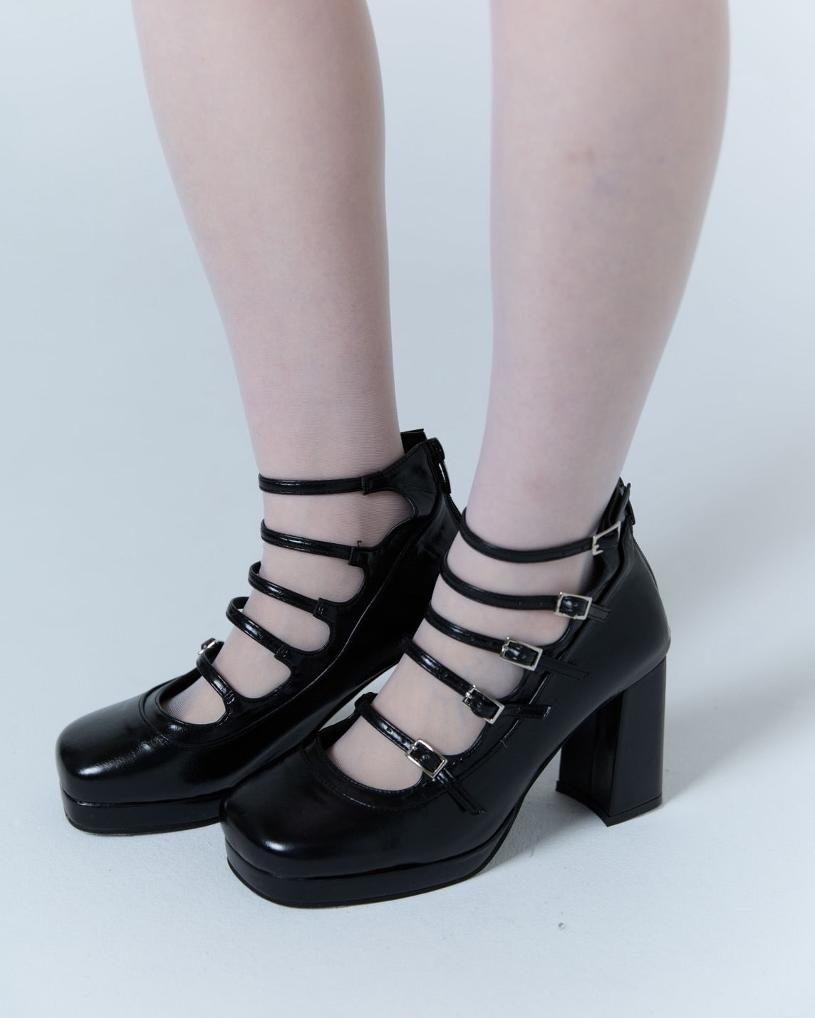 Harness Mary Jane Heels