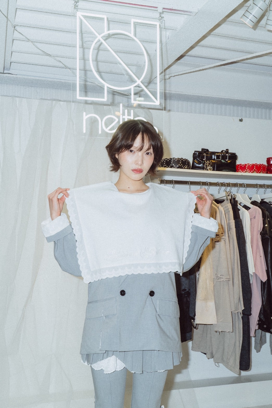Handkerchief 2D Top (Black)