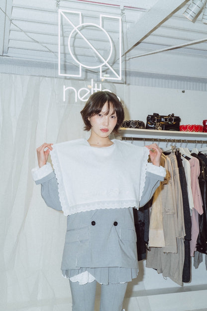 Handkerchief 2D Top (White)