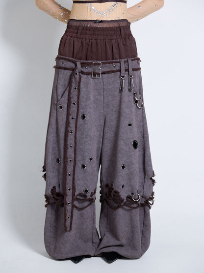 【9月下旬】Carabiner Sweat Pants(Brown) ＜店頭予約＞