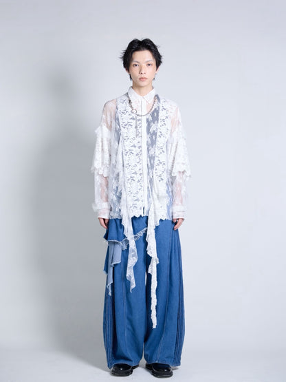 【9月下旬】Denim Trousers(Blue)＜店頭予約＞