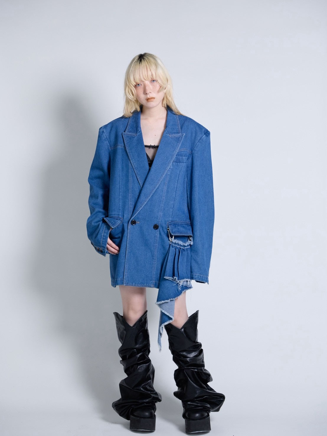【9月下旬】Denim Tailored  Jacket(Blue)＜店頭予約＞
