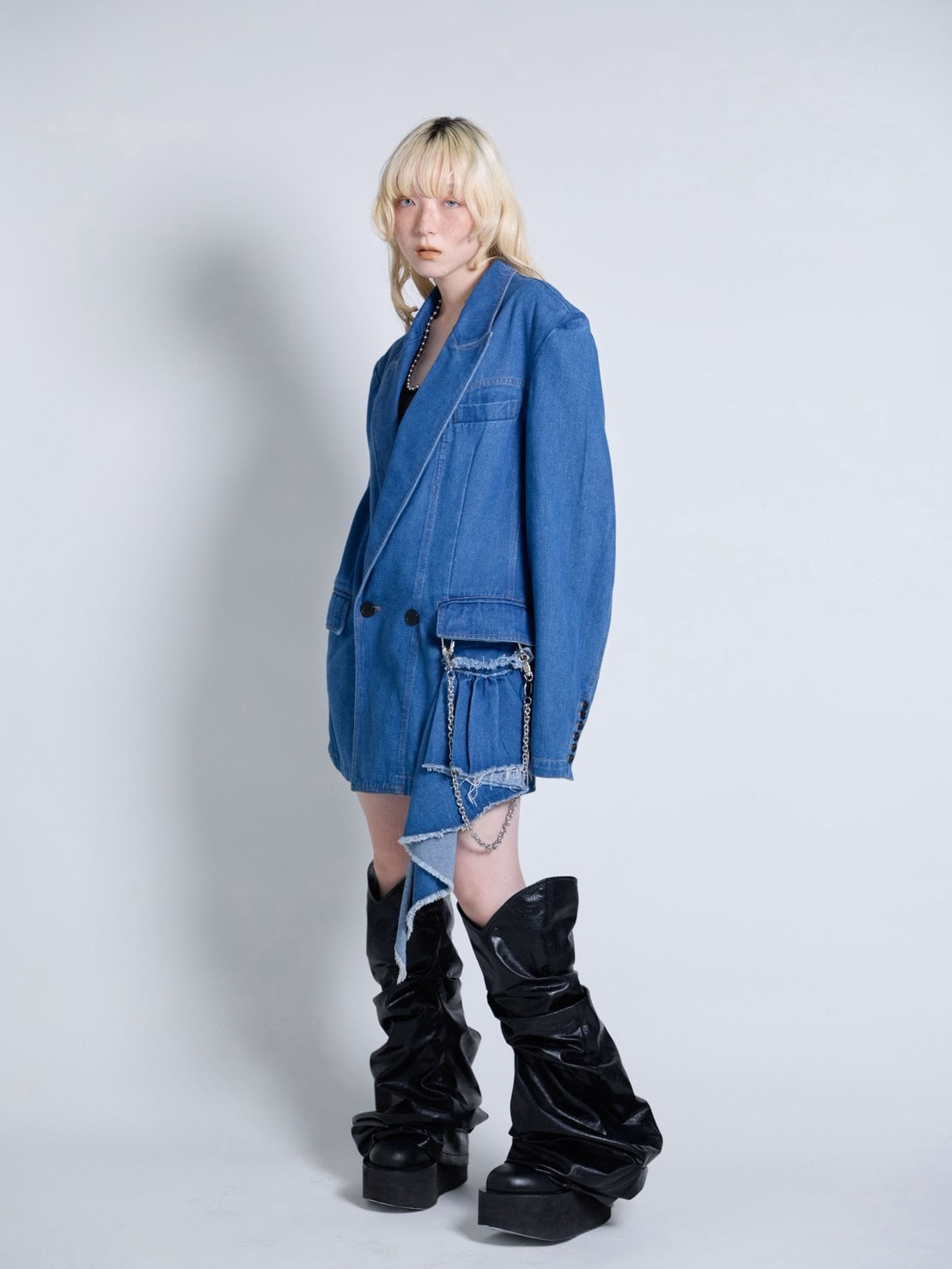 【9月下旬】Denim Tailored  Jacket(Blue)＜店頭予約＞