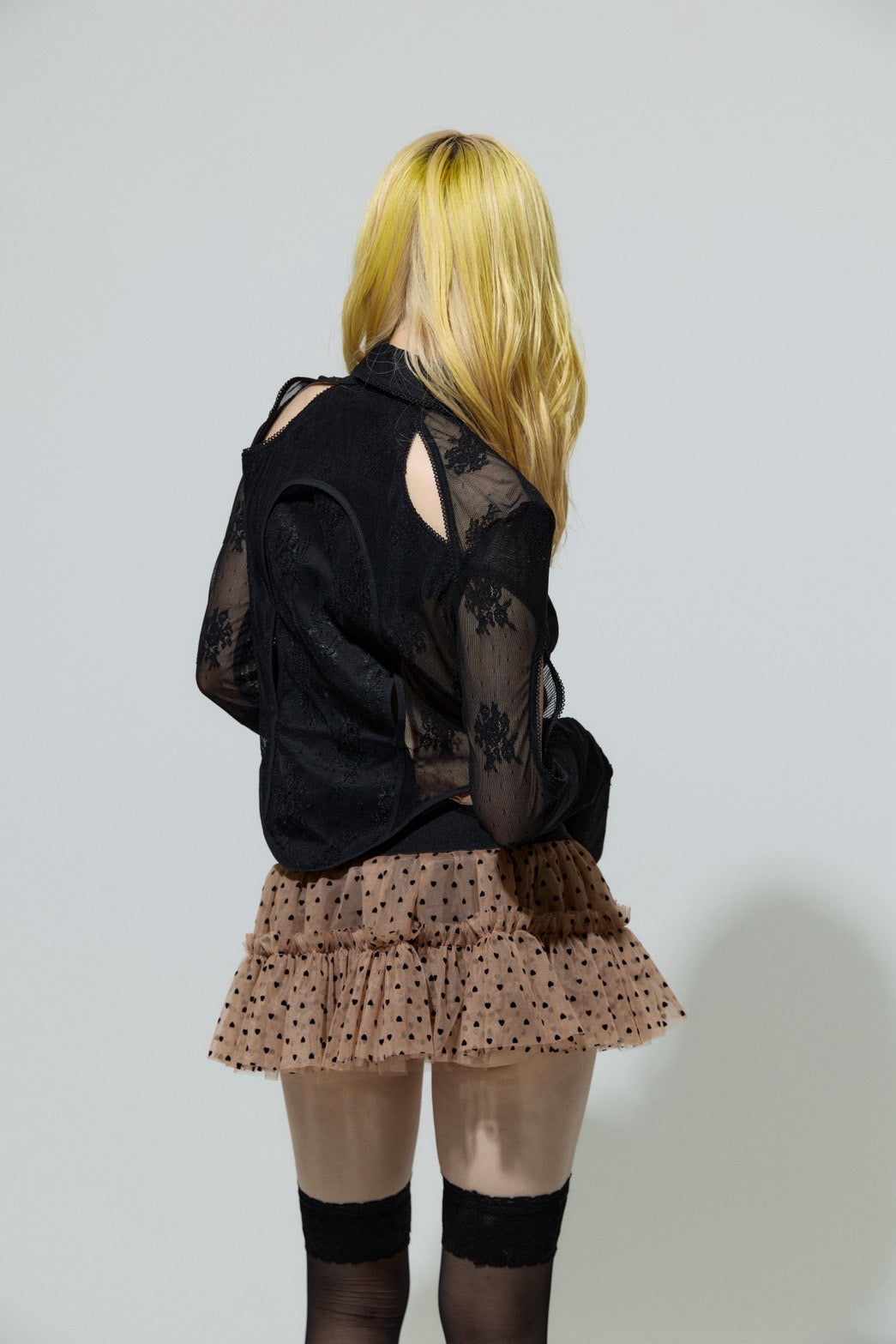 Love Dot Multi Tulle(Beige)