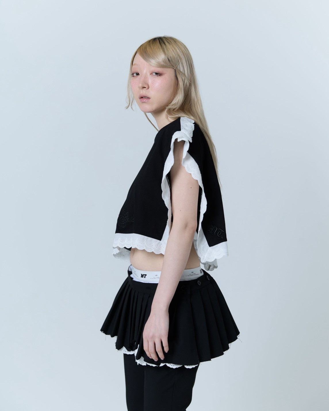 Handkerchief 2D Top (Black)