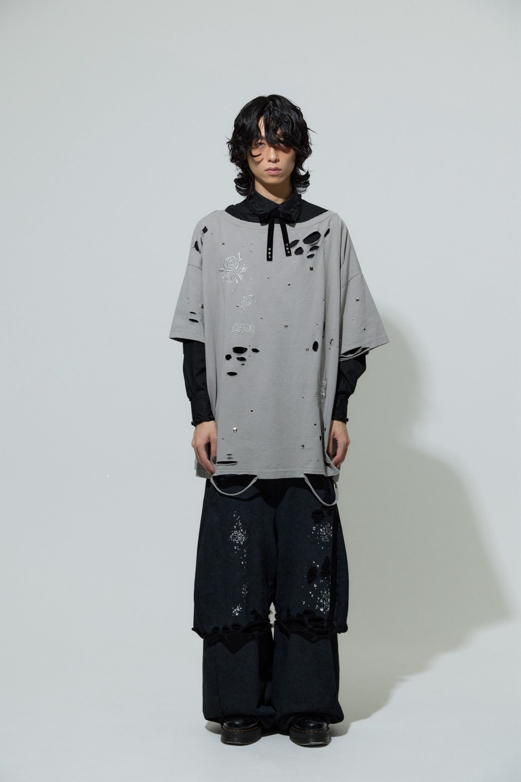 Meteor Low-rise Sweat Pants(Black)