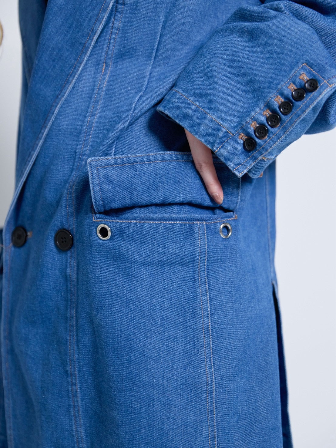 【9月下旬】Denim Tailored  Jacket(Blue)＜店頭予約＞