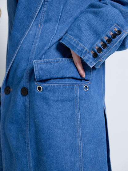 【10月初旬】 Denim Tailored  Jacket(Blue)＜店頭予約＞