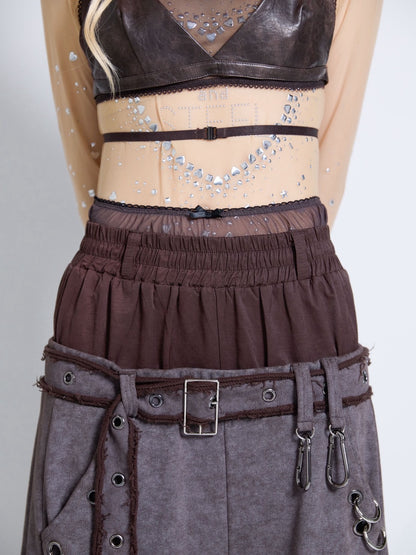 【9月下旬】Carabiner Sweat Pants(Brown) ＜店頭予約＞