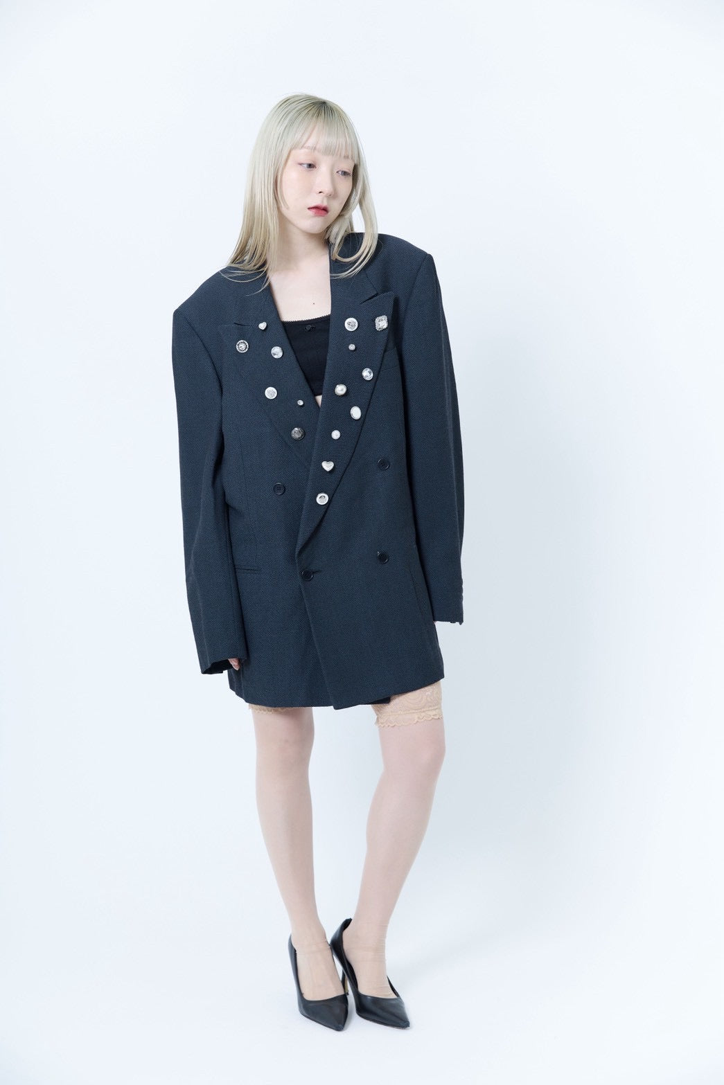 Upcycled Decorative Jacket【J】